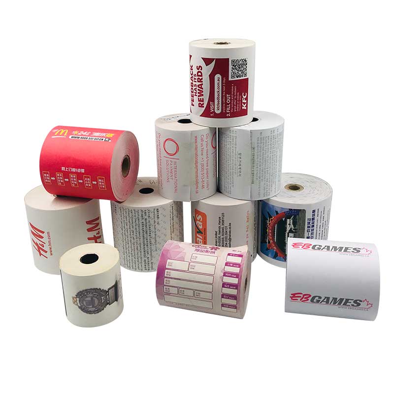 Quels sont les avantages de ces rouleaux de papier thermique imprimés sur mesure par rapport au papier thermique ordinaire?